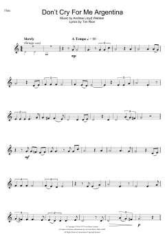 Don't Cry For Me Argentina von Madonna (Download) 