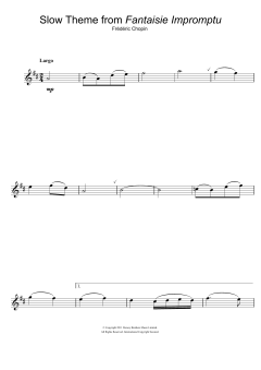 Fantaisie Impromptu von Frédéric Chopin (Download) 