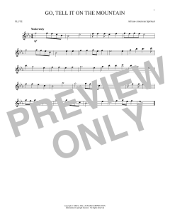Go, Tell It On The Mountain von John W. Work Jr. (Download) 