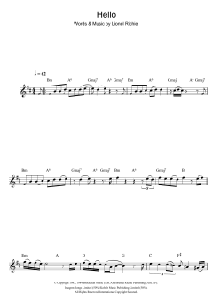 Hello von Lionel Richie (Download) 
