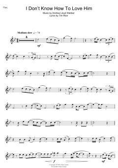 I Don't Know How To Love Him von Andrew Lloyd Webber (Download) 