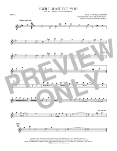 I Will Wait For You von Michel Legrand (Download) 