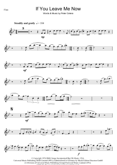 If You Leave Me Now von Chicago (Download) 