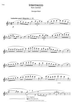 Intermezzo from Carmen Act III von Georges Bizet (Download) 