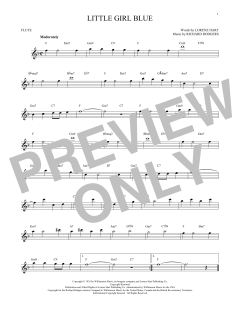 Little Girl Blue von Richard Rodgers (Download) 