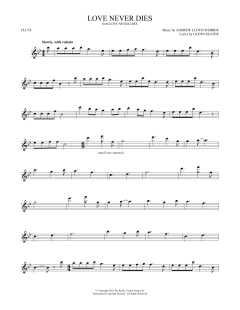 Love Never Dies von Glenn Slater (Download) 