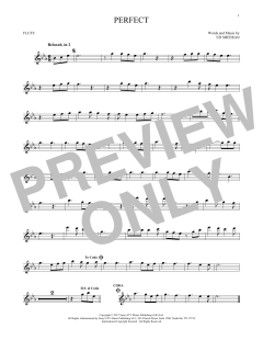 Perfect von Ed Sheeran (Download) 