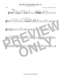 Piano Concerto No. 21 In C Major (Download) 