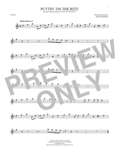 Puttin' On The Ritz von Irving Berlin (Download) 