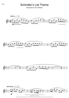 Schindler's List von John Williams (Download) 
