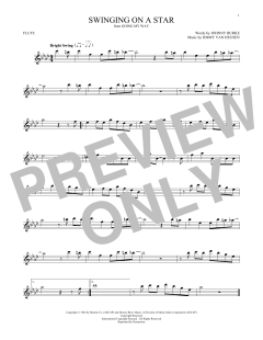 Swinging On A Star von Johnny Burke (Download) 
