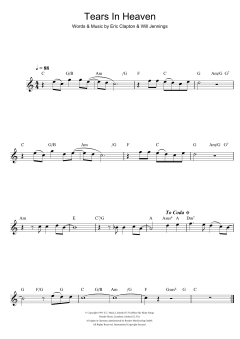 Tears In Heaven von Eric Clapton (Download) 