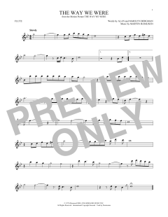The Way We Were von Barbra Streisand (Download) 