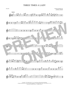 Three Times A Lady von The Commodores (Download) 