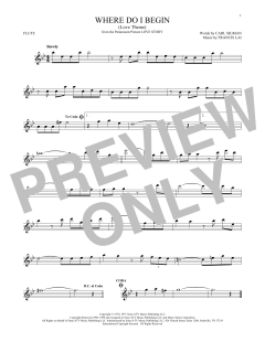 Where Do I Begin von Andy Williams (Download) 