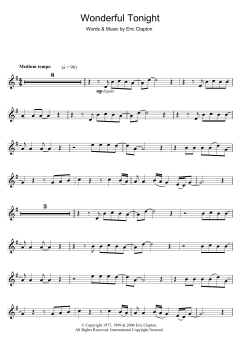 Wonderful Tonight von Eric Clapton (Download) 