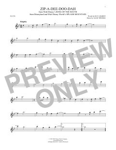 Zip-A-Dee-Doo-Dah von Ray Gilbert (Download) 