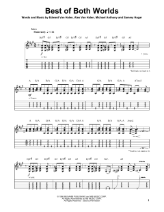 Best Of Both Worlds von Van Halen (Download) 