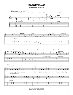 Breakdown von Tom Petty (Download) 