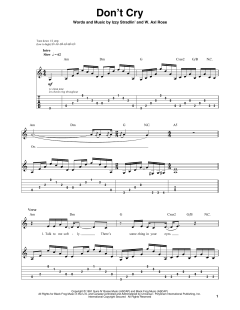 Don't Cry von Guns N' Roses (Download) 