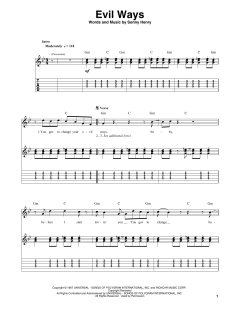 Evil Ways von Carlos Santana (Download) 