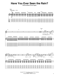 Have You Ever Seen The Rain? von Creedence Clearwater Revival (Download) 