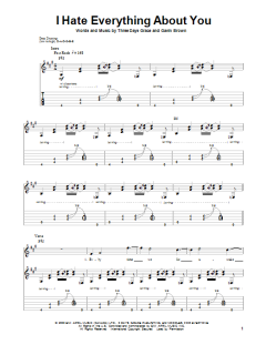 I Hate Everything About You von Three Days Grace (Download) 