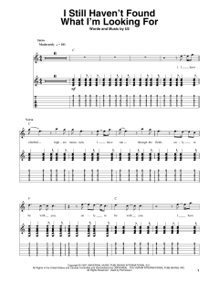 I Still Haven't Found What I'm Looking For von U2 (Download) 