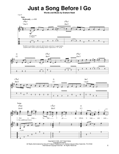 Just A Song Before I Go von Crosby, Stills & Nash (Download) 