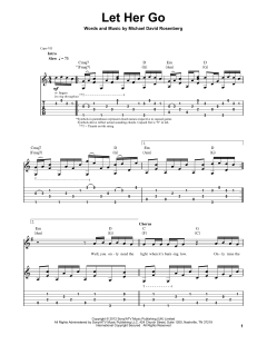 Let Her Go von Passenger (Download) 