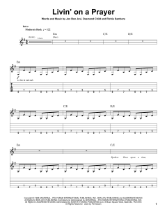 Livin' On A Prayer von Bon Jovi (Download) 