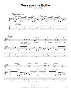 Message In A Bottle von Sting (Download) 