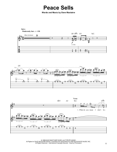 Peace Sells von Megadeth (Download) 