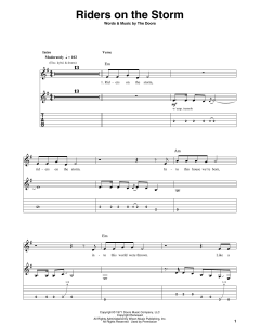 Riders On The Storm von The Doors (Download) 