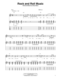 Rock And Roll Music von Chuck Berry (Download) 