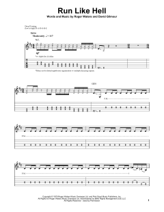 Run Like Hell von Pink Floyd (Download) 