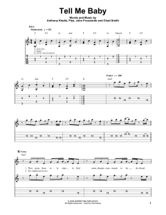 Tell Me Baby von Red Hot Chili Peppers (Download) 