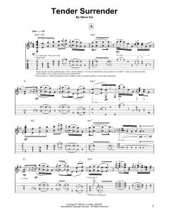 Tender Surrender von Steve Vai (Download) 