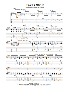 Texas Strut von Gary Moore (Download) 
