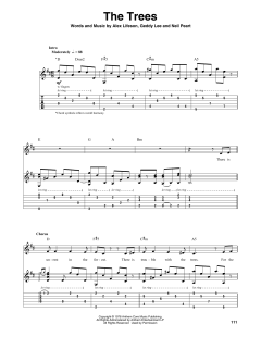 The Trees von Rush (Download) 