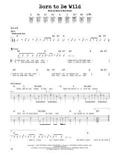 Born To Be Wild von Steppenwolf (Download) 