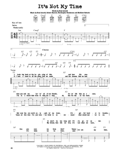 It's Not My Time von 3 Doors Down (Download) 