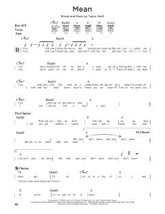 Mean von Taylor Swift (Download) 