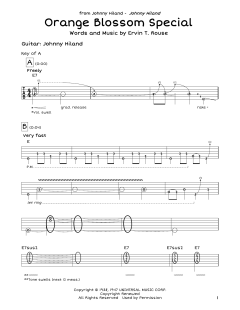 Orange Blossom Special von Johnny Hiland (Download) 
