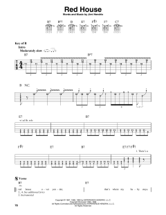 Red House von Jimi Hendrix (Download) 