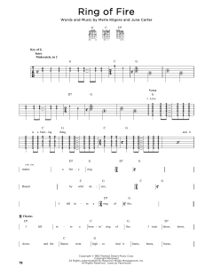 Ring Of Fire von Johnny Cash (Download) 