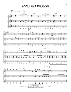Can't Buy Me Love von The Beatles (Download) 