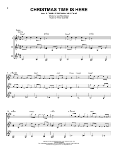 Christmas Time Is Here von Lee Mendelson (Download) 