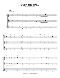 Deck The Hall von Traditional Welsh Carol (Download) 