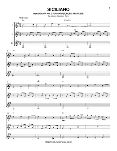 Siciliano von Johann Sebastian Bach (Download) 
